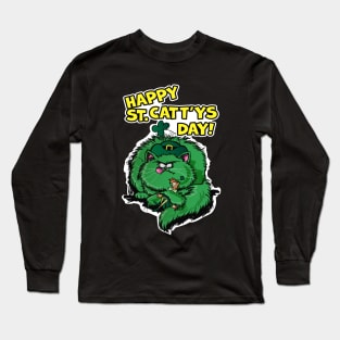 St. Catty's Day Long Sleeve T-Shirt